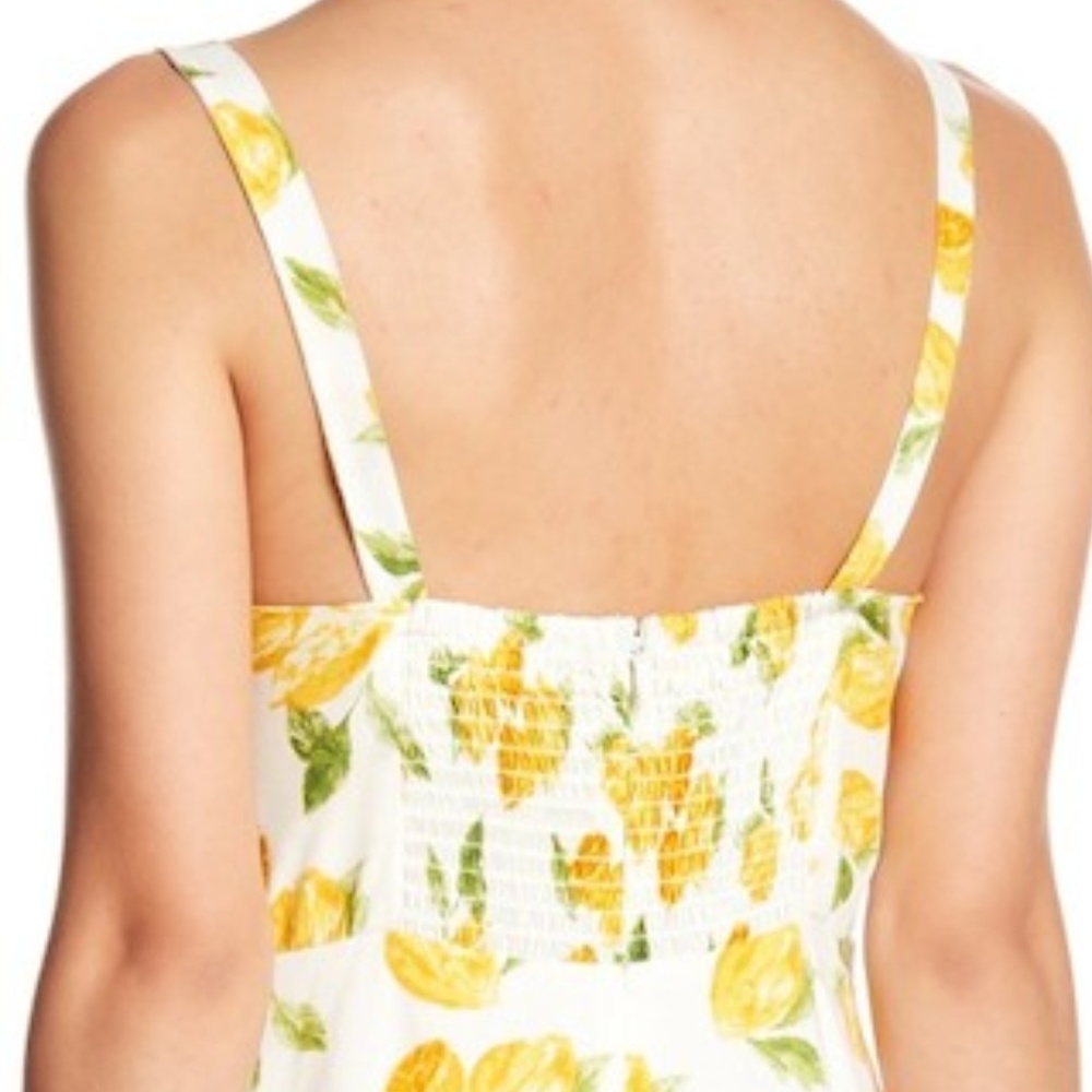 ⚡NWT Socialite Knot Front Lemon Dress - Picture 5 of 6